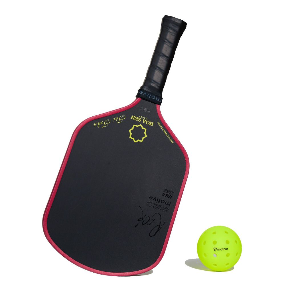 Vợt Pickleball MOTIVE One-Off Edition Gen 5 - TÔN HOA SEN Ver (Made Once. For You)