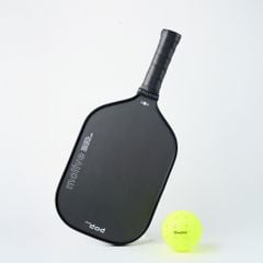 Vợt Pickleball MOTIVE POP SERIES Carbon 16mm – Lõi tổ ong PP, mặt Carbon T700, 230g - Màu Đen