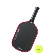 Vợt Pickleball MOTIVE POP SERIES Carbon 16mm – Lõi tổ ong PP, mặt Carbon T700, 230g - Màu Đỏ