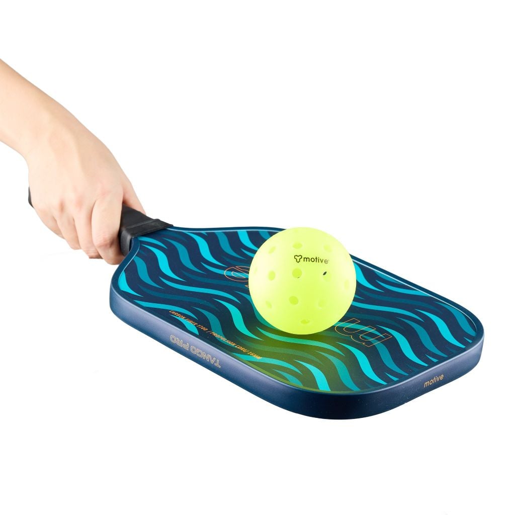 Vợt Sợi Thủy Tinh Pickleball màu Xanh/Cam Motive