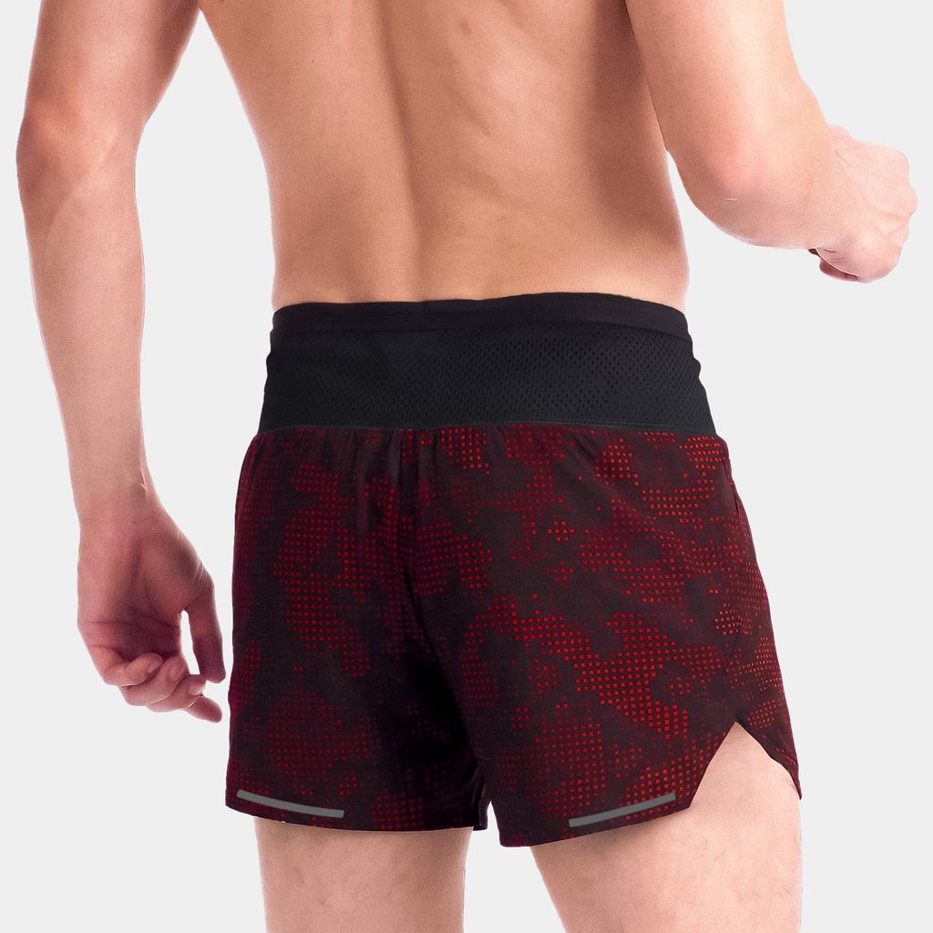 [SM 201] Quần Short Nam Đa Năng - Camo Đỏ