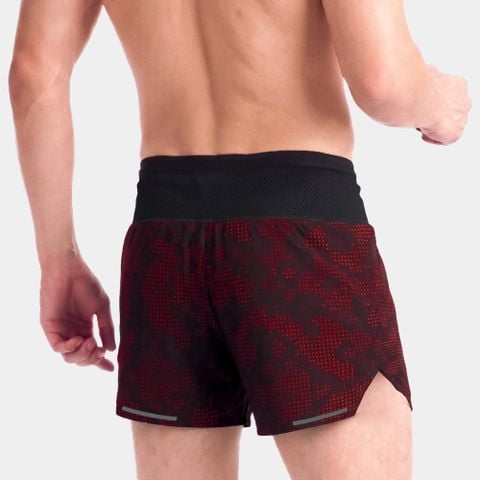 [SM 201] Quần Short Nam Đa Năng - Camo Đỏ