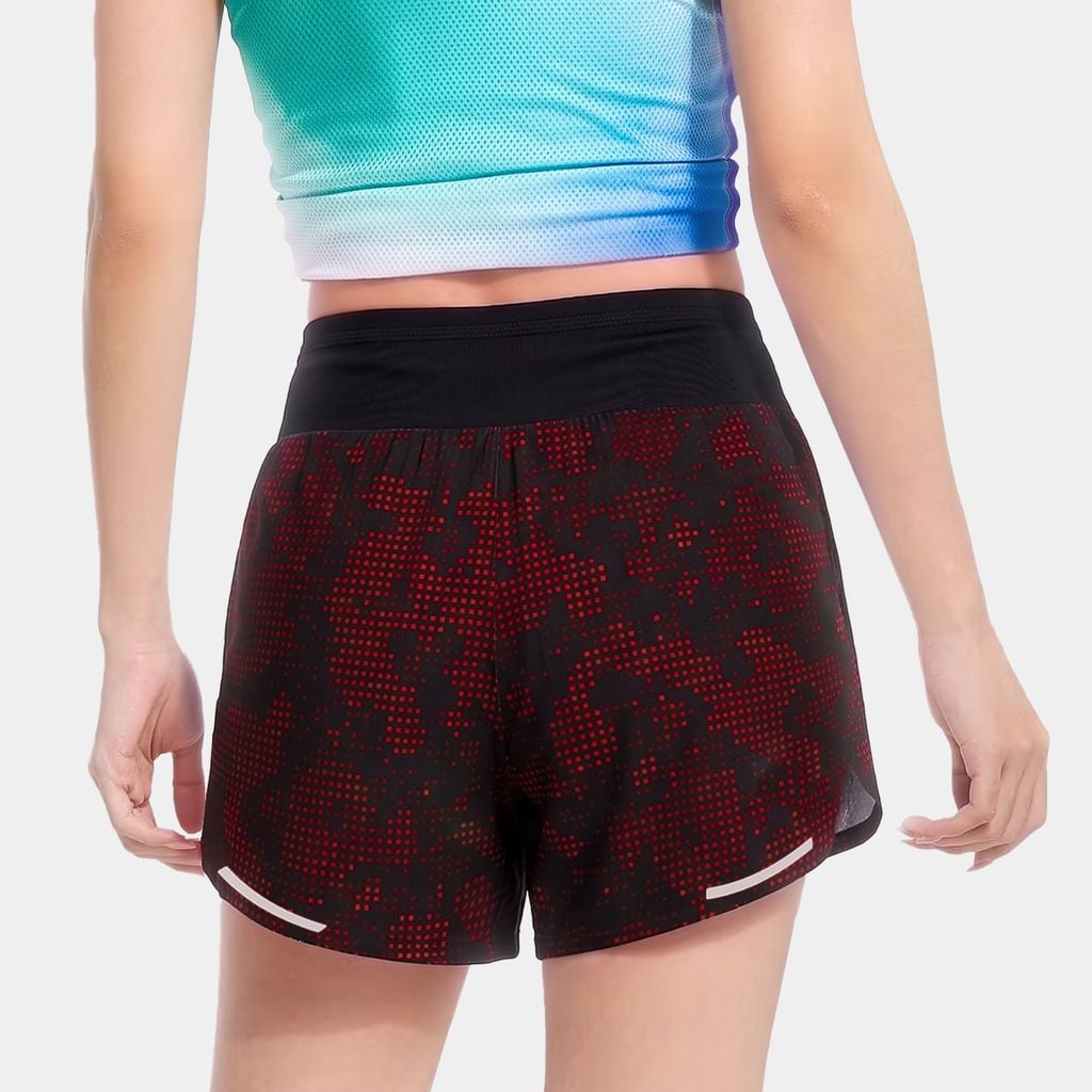 [SM 201] Quần Short Nữ Đa Năng - Camo Đỏ