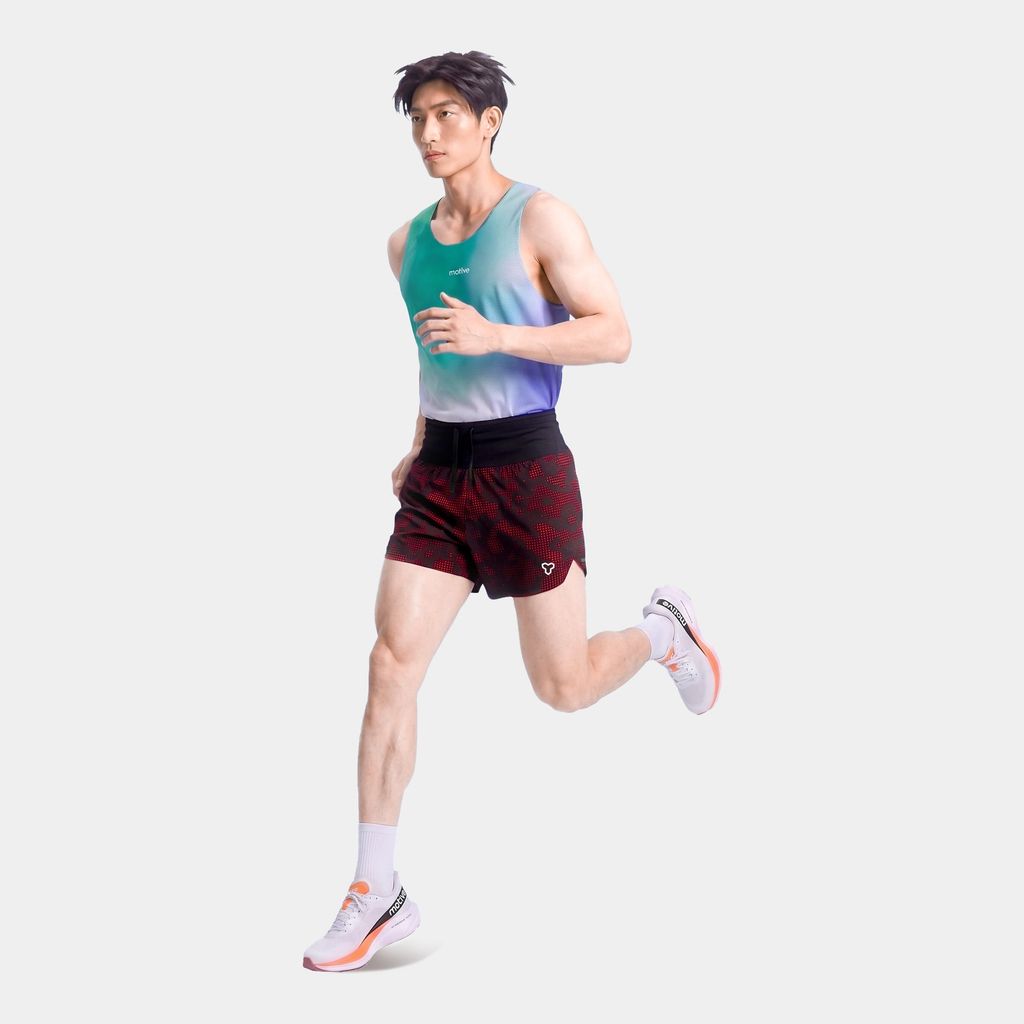 [SM 201] Quần Short Nam Đa Năng - Camo Đỏ