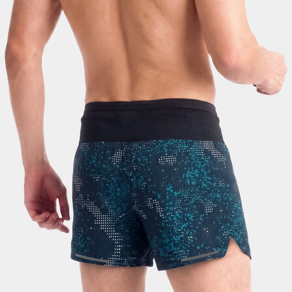 [SM 201] Quần thể thao Short Nam Đa Năng - Camo Xanh