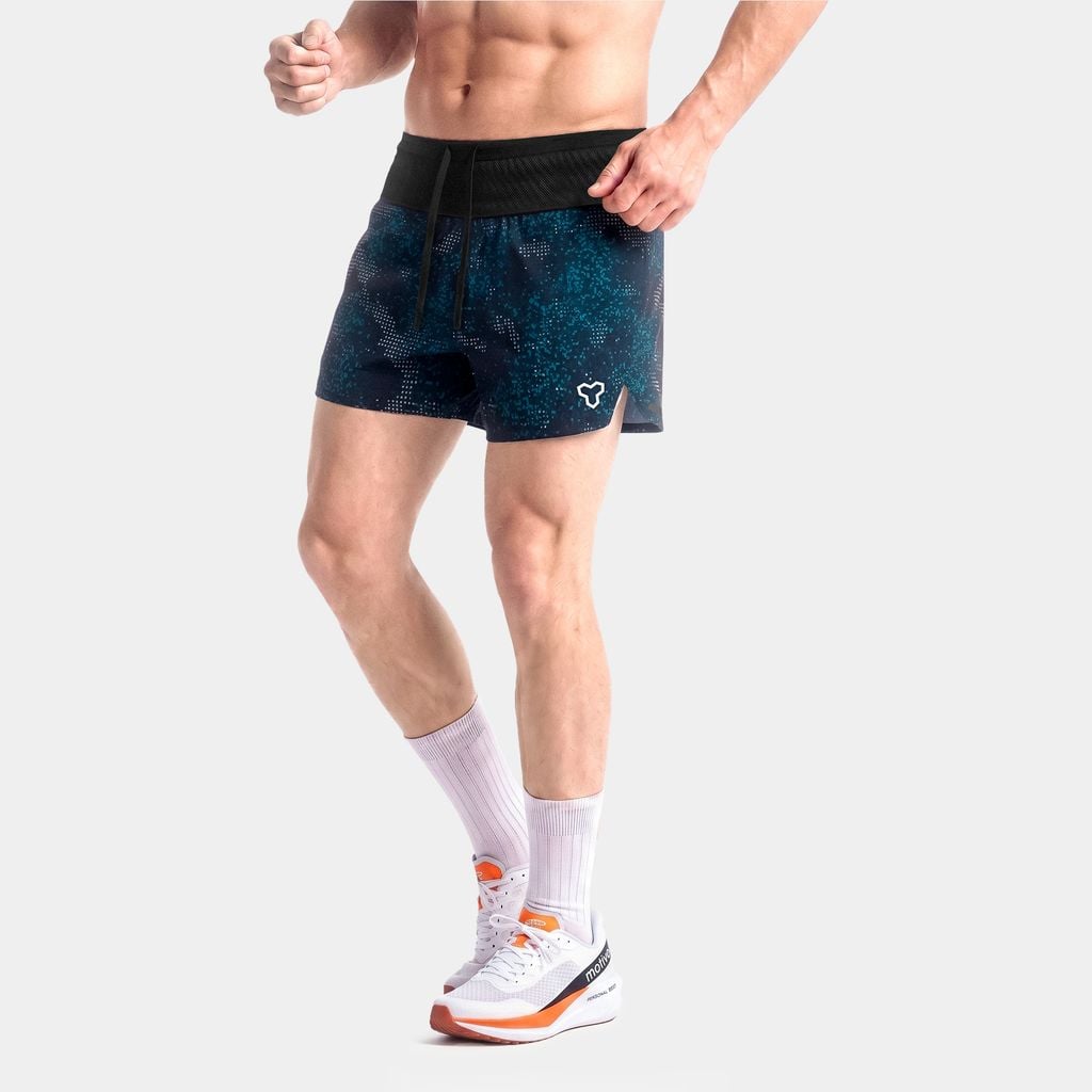 [SM 201] Quần thể thao Short Nam Đa Năng - Camo Xanh