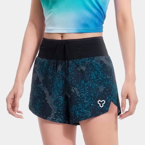 [SM 201] Quần Short Nữ Đa Năng - Camo Xanh