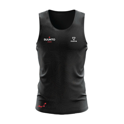 [SUUNTO X MOTIVE] Áo Thun Thể Thao Chạy Bộ Singlet