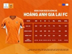 [HAGL X MOTIVE]  Áo thi đấu sân nhà CLB BÓNG ĐÁ HOÀNG ANH GIA LAI - CAM VÀNG 26/27