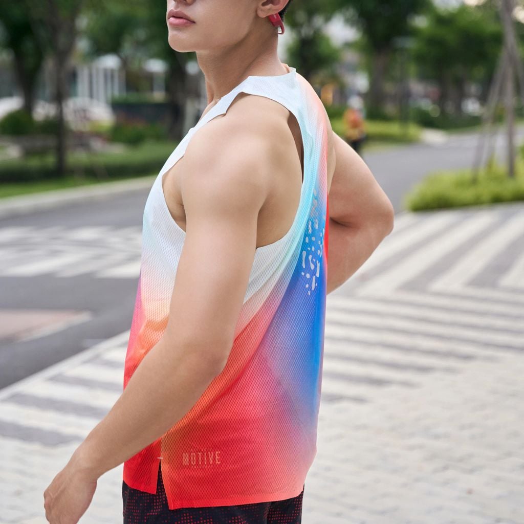[SLM 107] Áo Thun Thể Thao Chạy Bộ Nam Airwear Singlet
