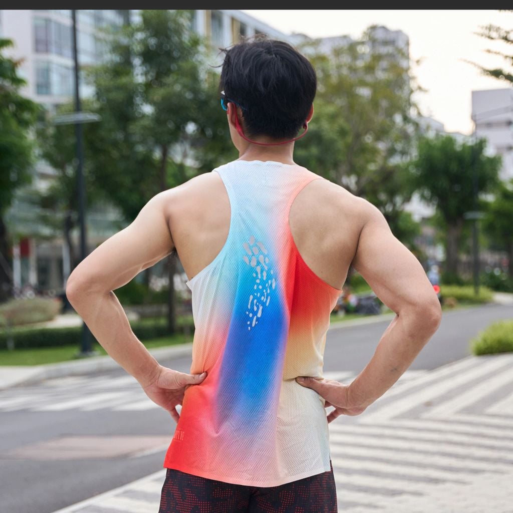 [SLM 107] Áo Thun Thể Thao Chạy Bộ Nam Airwear Singlet