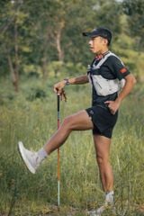 [SUUNTO X MOTIVE]  Quần Short Thể Thao Chạy Bộ Nam Đa Năng MOTIVE SHORT BELT