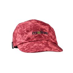 MŨ THỂ THAO CHẠY BỘ - ĐẠP XE MOTIVE CAP SMILE - Màu đỏ họa tiết