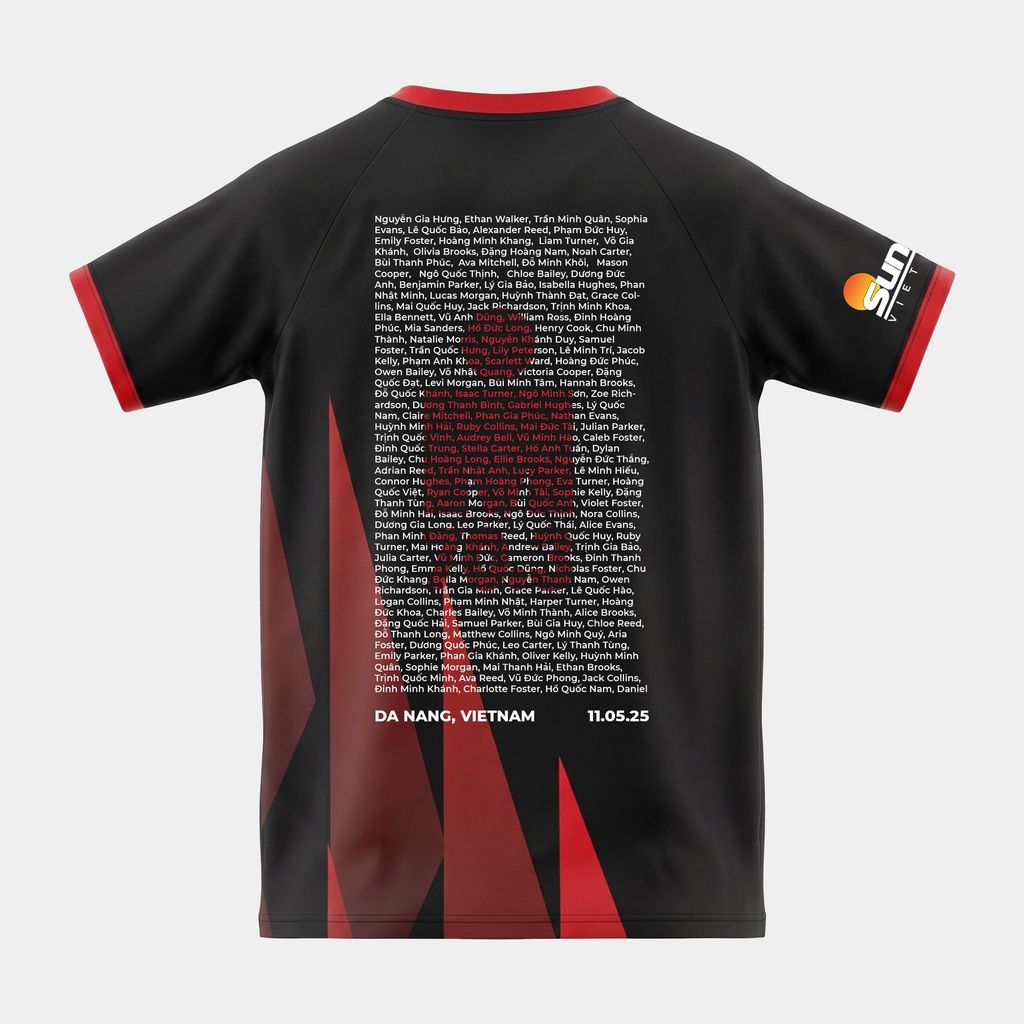 2025 IRONMAN 70.3 Da Nang Name Tee