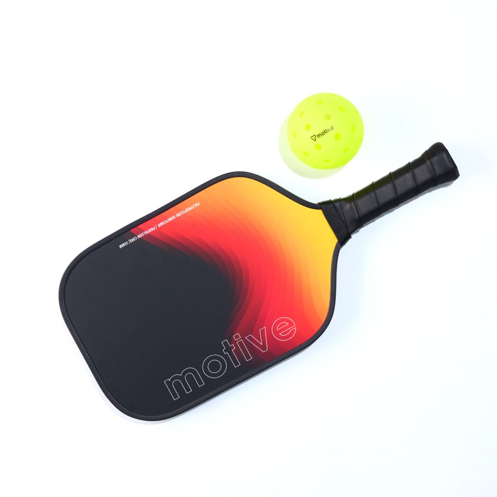 Vợt Sợi Thủy Tinh Pickleball màu Đen/Cam Motive