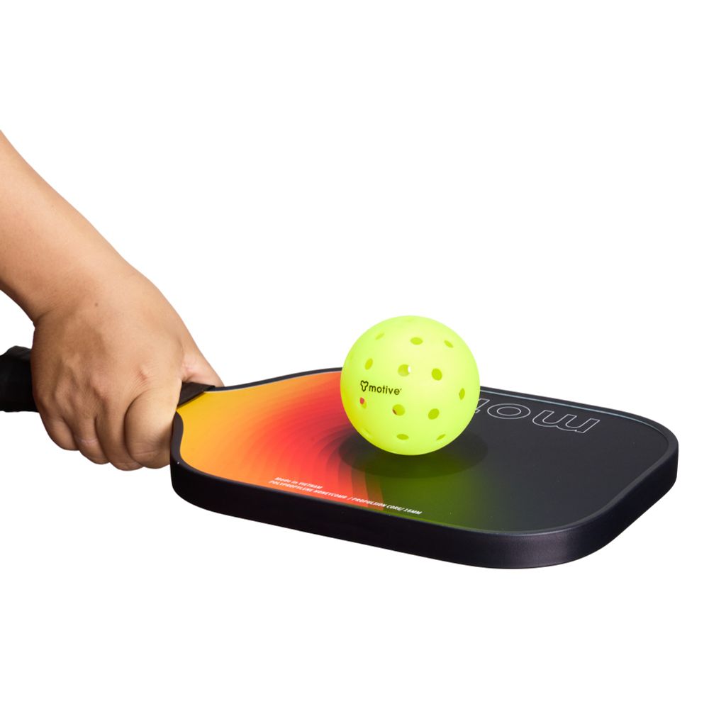 Vợt Sợi Thủy Tinh Pickleball màu Đen/Cam Motive