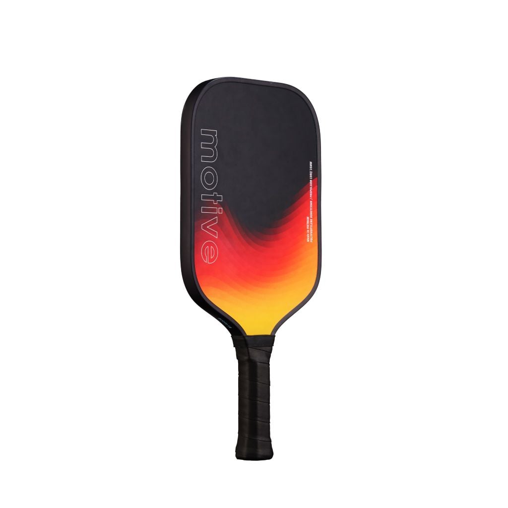 Vợt Sợi Thủy Tinh Pickleball màu Đen/Cam Motive