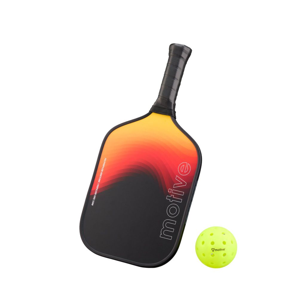 Vợt Sợi Thủy Tinh Pickleball màu Đen/Cam Motive