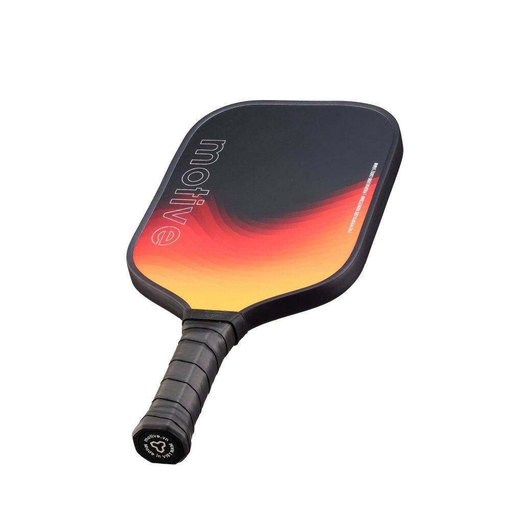 Vợt Sợi Thủy Tinh Pickleball màu Đen/Cam Motive