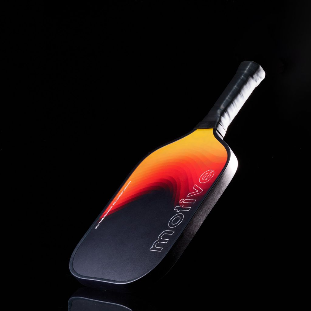 Vợt Sợi Thủy Tinh Pickleball màu Đen/Cam Motive