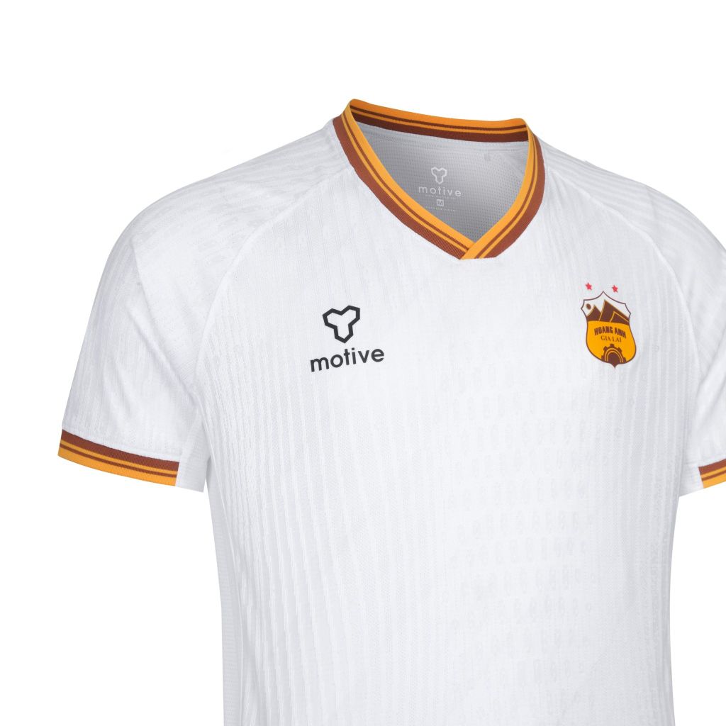 [HAGL X MOTIVE]  Áo thi đấu sân khách màu trắng cam CLB BÓNG ĐÁ HAGL