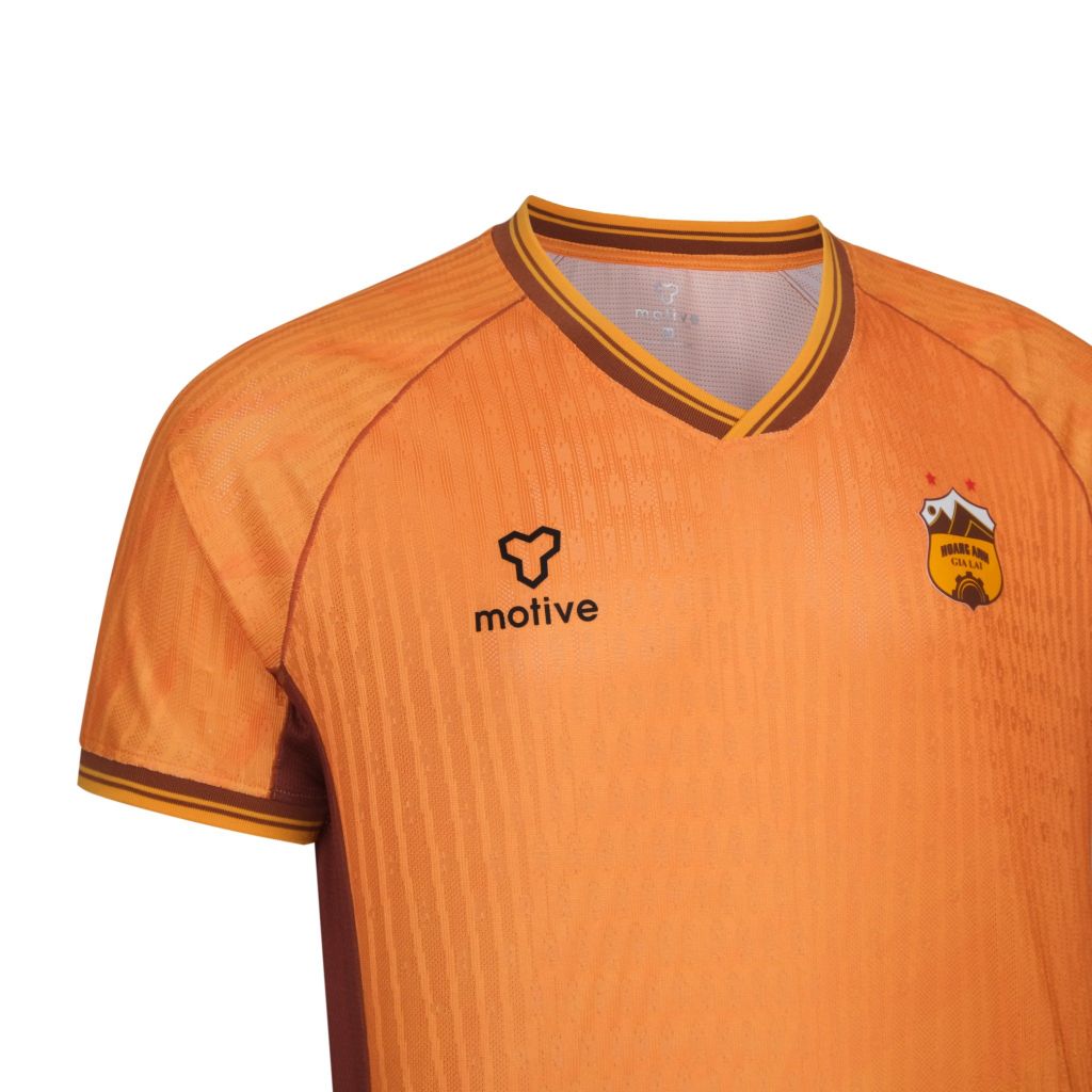 [HAGL X MOTIVE]  Áo thi đấu sân nhà màu vàng nâu CLB BÓNG ĐÁ HAGL