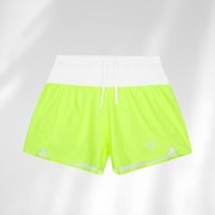 Quần Short Thể Thao Chạy Bộ Nam Đa Năng MOTIVE MEN SHORT BELT - Màu Xanh Neon (Chưa Bao Gồm Lót Trong)