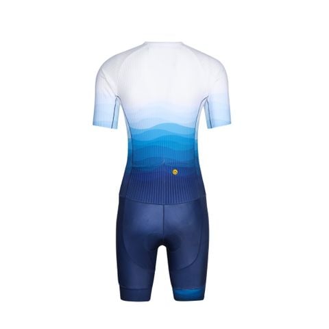 Bộ quần áo Nam MOTIVE MEN TRISUIT - Màu Trắng Xanh