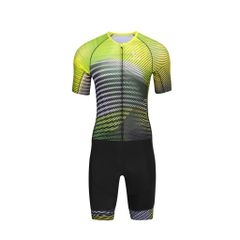Bộ quần áo Nam MOTIVE MEN TRISUIT - Màu Vàng Họa Tiết
