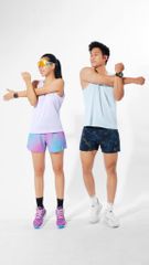 [SLM 102] Áo Thun Thể Thao Chạy Bộ MOTIVE WOMAN Simple Color Singlet - Màu Tím