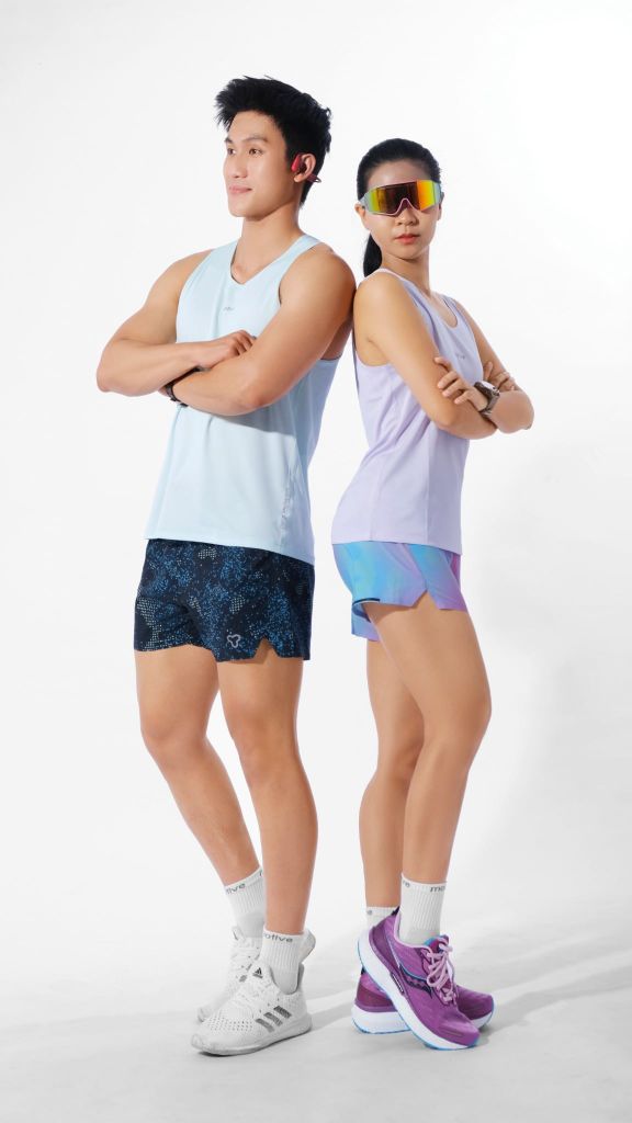 [SLM 102] Áo Thun Thể Thao Chạy Bộ MOTIVE WOMAN Simple Color Singlet - Màu Tím
