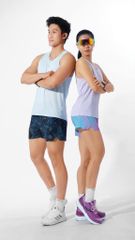 [SLM 102] Áo Thun Thể Thao Chạy Bộ MOTIVE WOMAN Simple Color Singlet - Màu Tím