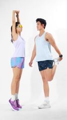 [SLM 102] Áo Thun Thể Thao Chạy Bộ Nam MOTIVE Men Simple Color Singlet - Màu Đen
