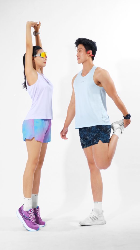 [SLM 102] Áo Thun Thể Thao Chạy Bộ Nữ MOTIVE WOMAN Simple Color Singlet - Màu Xanh Neon