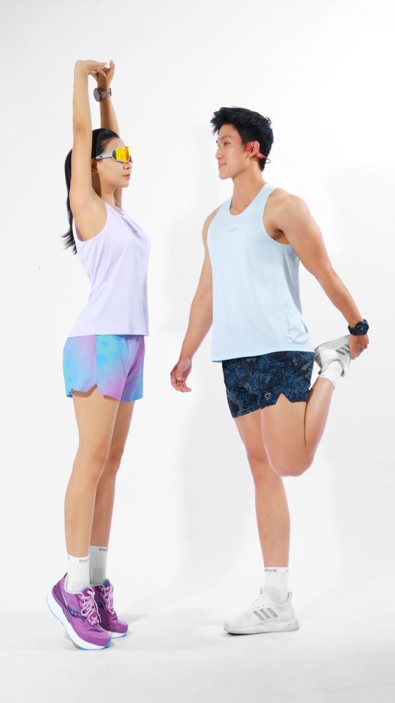 [SLM 102] Áo Thun Thể Thao Chạy Bộ Nữ MOTIVE WOMAN Simple Color Singlet - Màu Xanh Biển Đậm