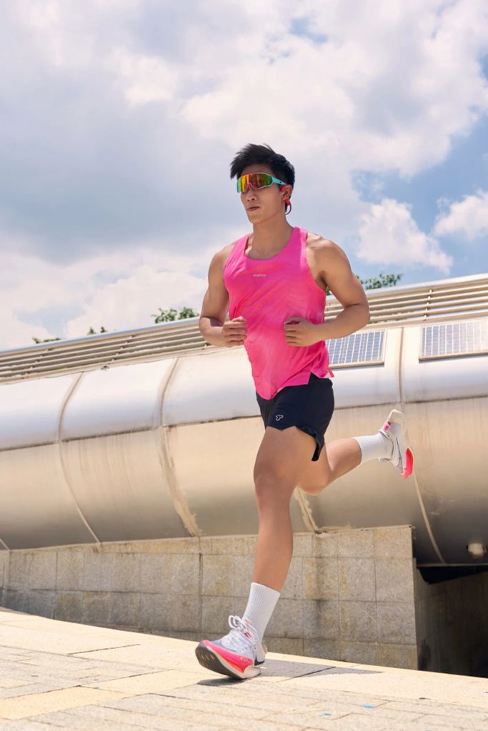 [SLM 105] Áo Thun Thể Thao Chạy Bộ Nam Race Singlet (49g)