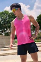 [SLM 105] Áo Thun Thể Thao Chạy Bộ Nam Race Singlet (49g)