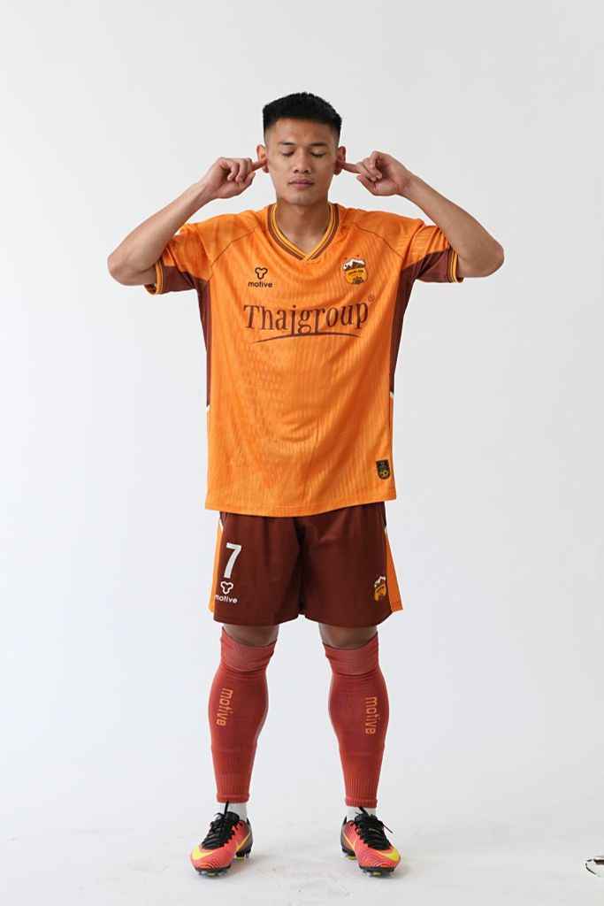 [HAGL X MOTIVE]  Quần thi đấu sân nhà màu vàng nâu CLB BÓNG ĐÁ HAGL