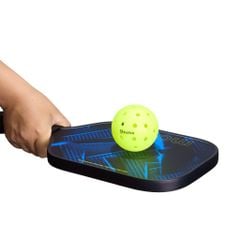 Vợt Sợi Thủy Tinh Pickleball màu Đen/Xanh dương Motive