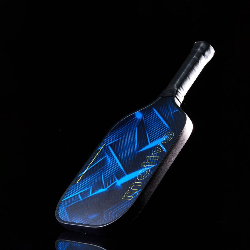 Vợt Sợi Thủy Tinh Pickleball màu Đen/Xanh dương Motive