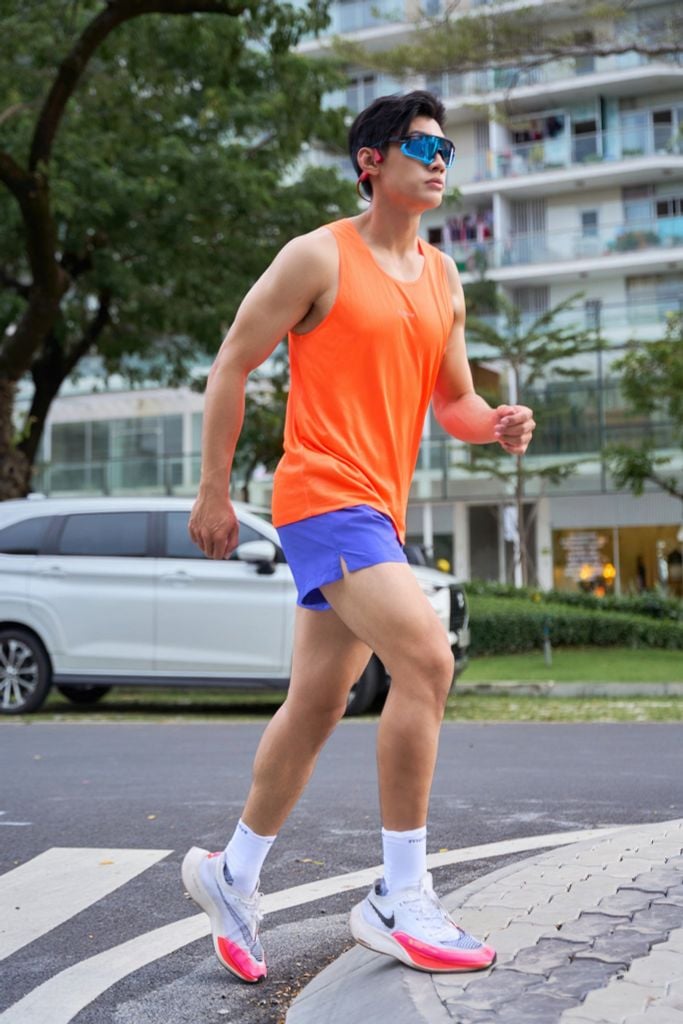 Áo Thun Thể Thao Chạy Bộ Nam MOTIVE Men Simple Color Singlet - Màu Xanh Ngọc
