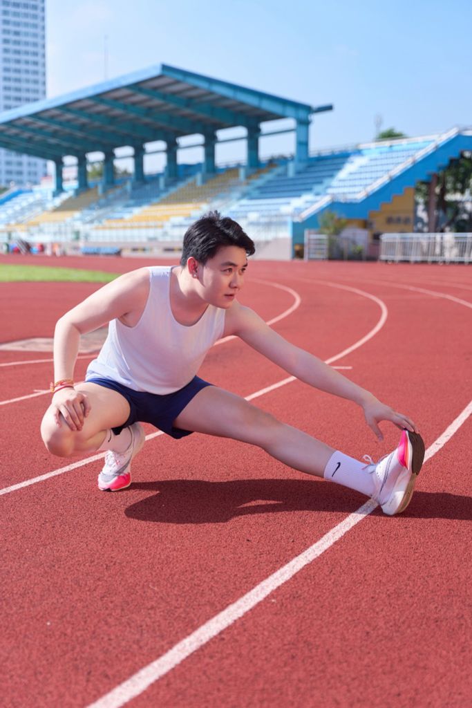 Áo Thun Thể Thao Chạy Bộ Nam MOTIVE Men Simple Color Singlet - Màu Xanh Ngọc