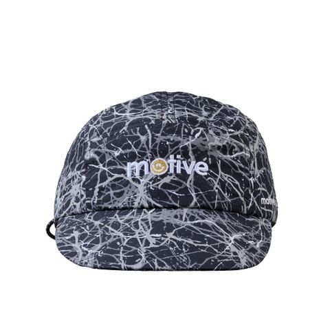 MŨ THỂ THAO CHẠY BỘ - ĐẠP XE MOTIVE CAP SMILE - Xám phản quang