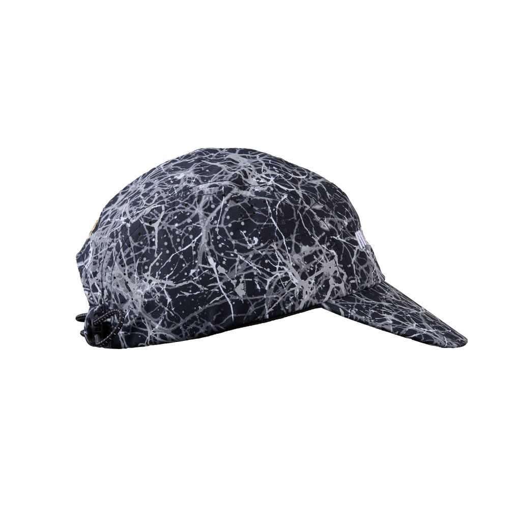 MŨ THỂ THAO CHẠY BỘ - ĐẠP XE MOTIVE CAP SMILE - Xám phản quang