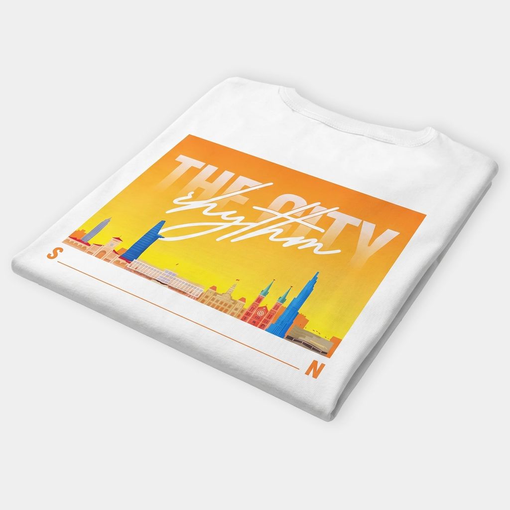 [MOTIVE x VPBANK HCMC] Áo Thun Thời Trang WAVE TEE VPBank HCMC Music Half Marathon 2026