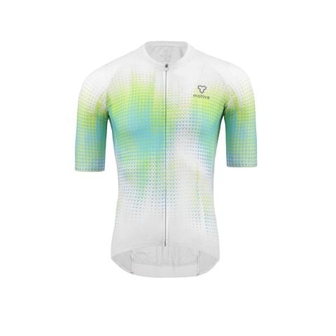 [CTM 605] Áo Đạp Xe Nữ Cycling Jersey - Trắng/ Xanh