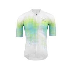 [CTM 605] Áo Đạp Xe Nữ Cycling Jersey - Trắng/ Xanh