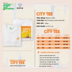 [MOTIVE x VPBANK HCMC] Áo Thun Thời Trang WAVE TEE VPBank HCMC Music Half Marathon 2026