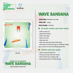 [MOTIVE x VPBANK HCMC] Khăn Banana VPBank HCMC Music Half Marathon 2026