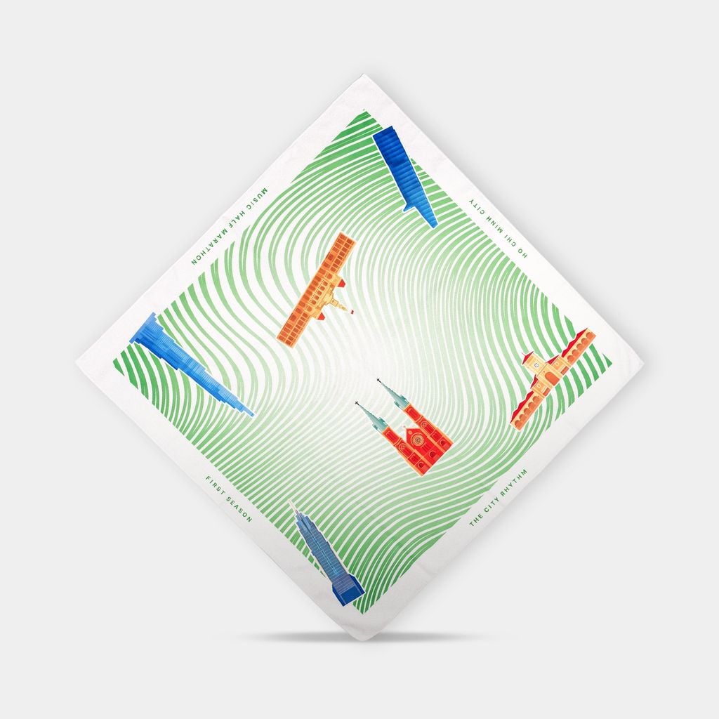 [MOTIVE x VPBANK HCMC] Khăn Banana VPBank HCMC Music Half Marathon 2026